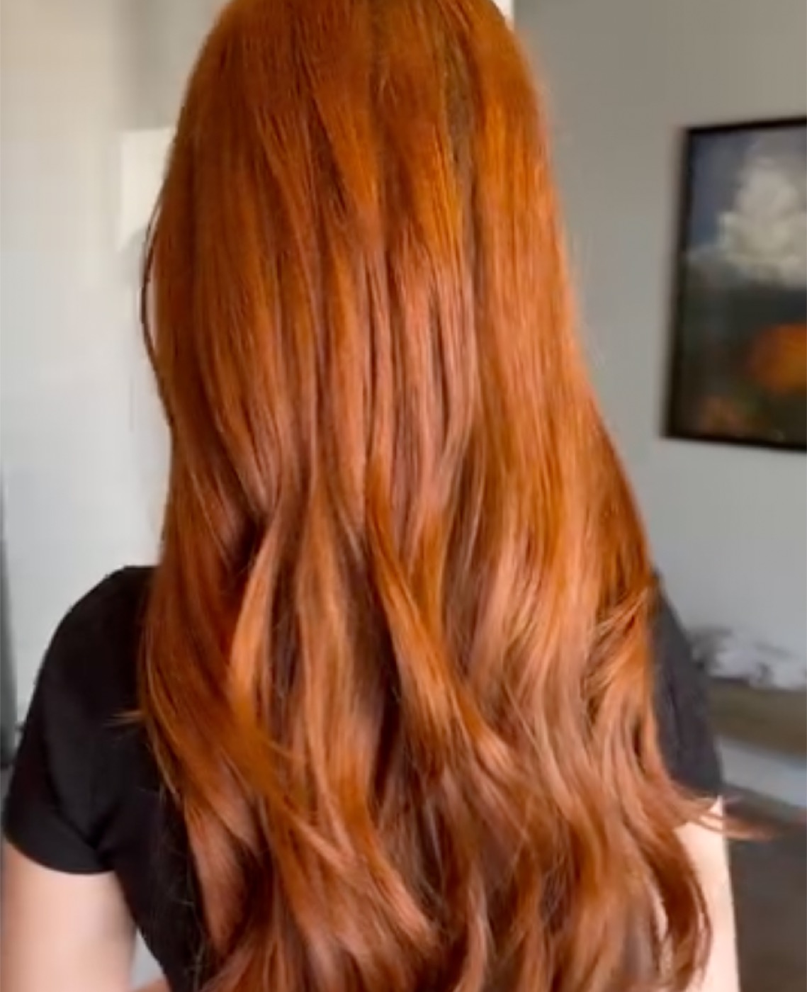 Warm copper color